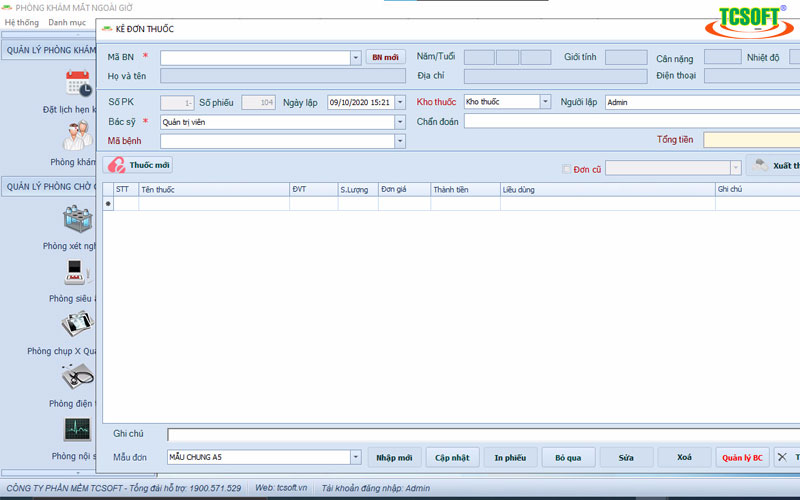 Tối ưu công việc khám chữa bệnh - Phần mềm quản lý phòng khám