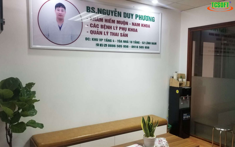 Phòng khám Sản Hiếm Muộn Bác sĩ Phương – TCSOFT MEDICAL